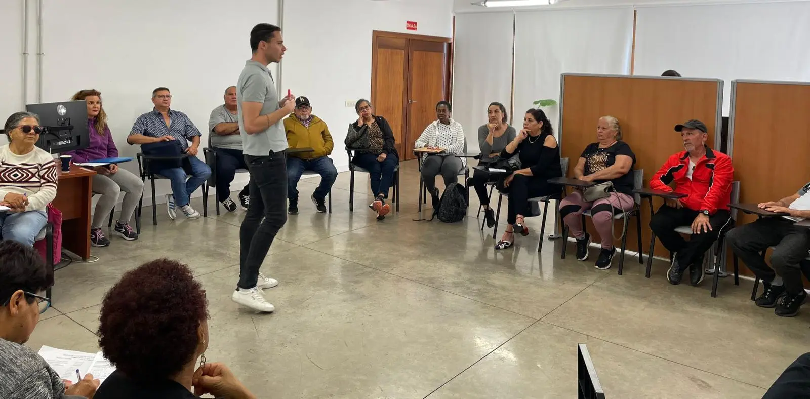 Acción con colectivos